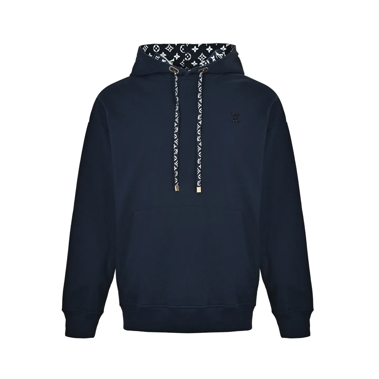 Louis Vuitton/Louis Vuitton Floral Cable Hooded Sweatshirt
